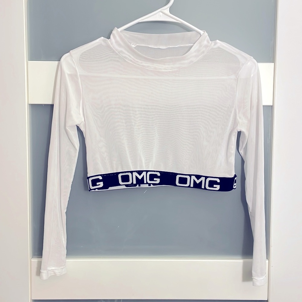 Croped  t-shirt long sleeve size XS